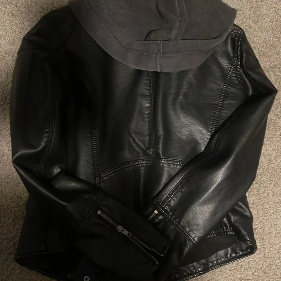 Free People Dawn vegan leather jacket